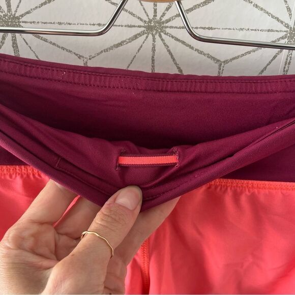 Lululemon Speed Short Pink Maroon 2.5” - Picture 3 of 6